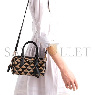 PRADA JACQUARD TRIANGOLO JACQUARD SYMBOLE 1BB846 (20*11.5*11cm)
